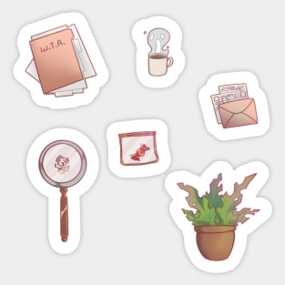 Detective sticker pack Sticker